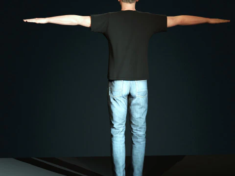 Steve Jobs Character 3D Model