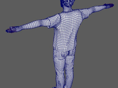 Steve Jobs Character Model 3D