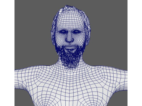 Steve Jobs Character Model 3D
