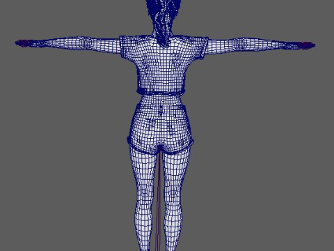 Rihanna Character 3Dモデル