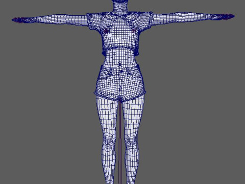 Rihanna Character 3Dモデル