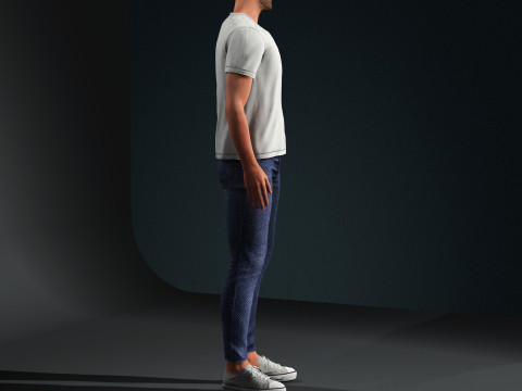 David Beckham Character 3Dモデル