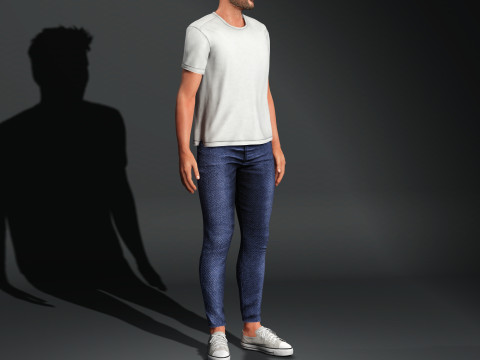 David Beckham Character 3Dモデル