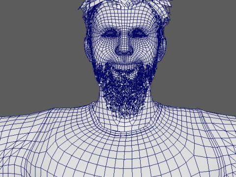 David Beckham Character 3Dモデル