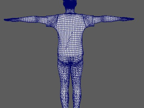 David Beckham Character 3Dモデル