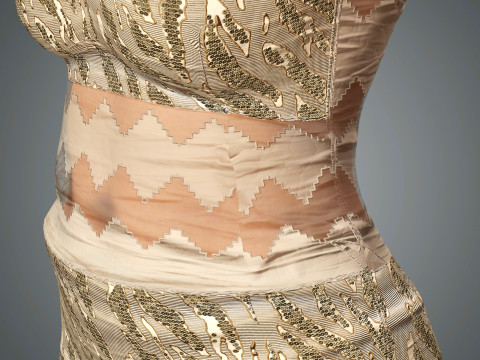 Chrissy Teigen Character Low-poly Modèle 3D