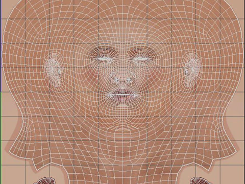 ナタリア・ヴォディアノヴァ キャラクター ローポリ 3Dモデル