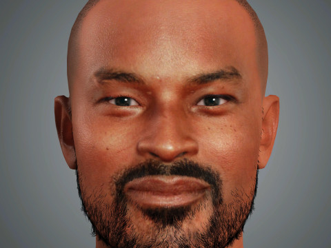 Tyson Beckford Character 3D Model