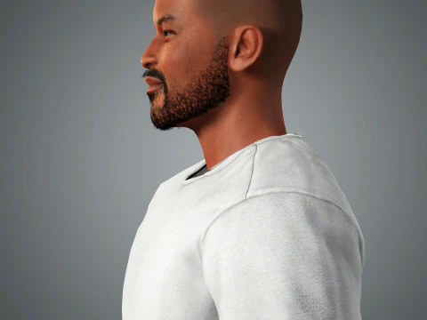 Tyson Beckford Character 3D Model
