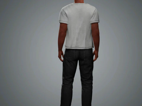 Tyson Beckford Character 3D Model