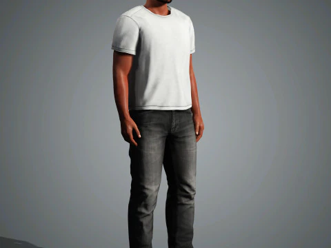 Tyson Beckford Character 3D Model