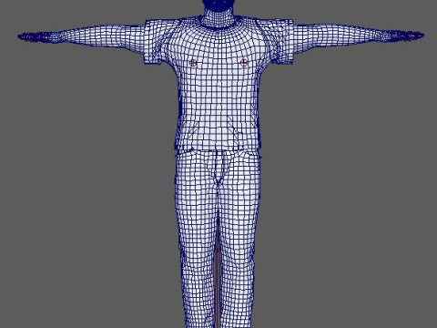 Tyson Beckford Character 3D Model
