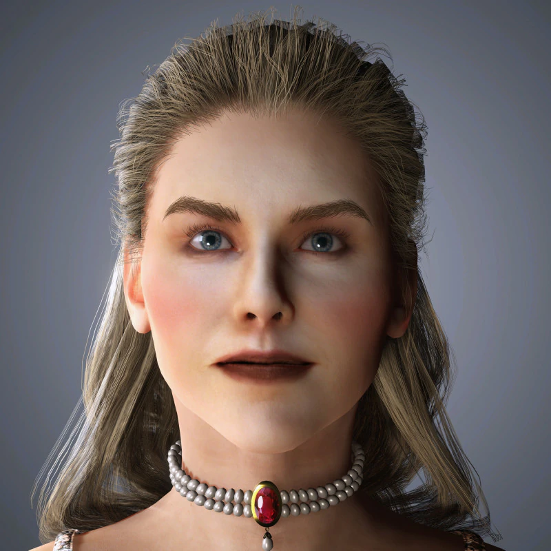 Nicole Kidman Character 3D Model .c4d .max .obj .3ds .fbx .stl .blend 