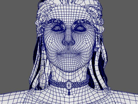 Nicole Kidman Character 3D Модель