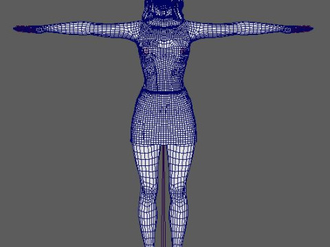 Nicole Kidman Character 3D Модель