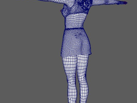 Nicole Kidman Character 3D Модель