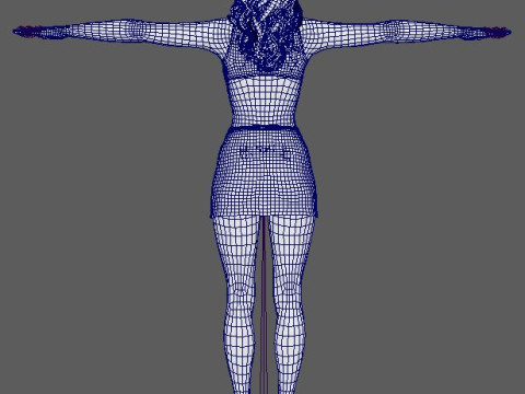 Nicole Kidman Character 3D Модель