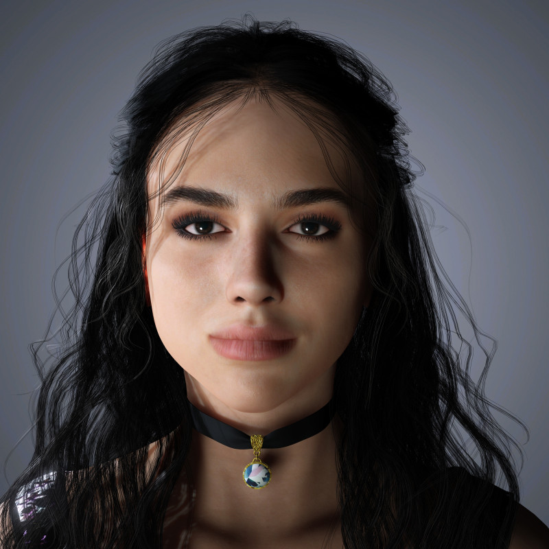 Dua Lipa Character Low-poly Modelo 3D .c4d .max .obj .3ds .fbx .stl .blend
