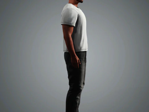 Tyson Beckford Character 3D Model