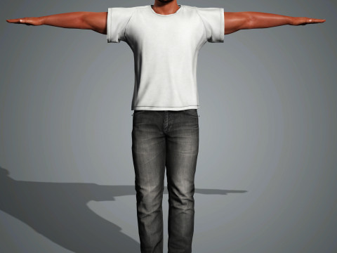 Tyson Beckford Character 3D 모델