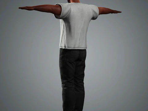 Tyson Beckford Character 3D Model