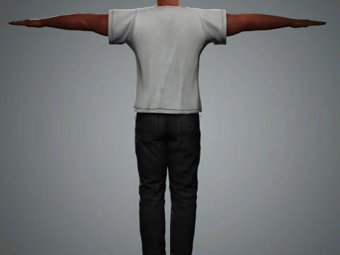 Tyson Beckford Character 3D Model