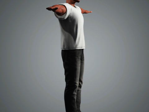 Tyson Beckford Character 3D 모델