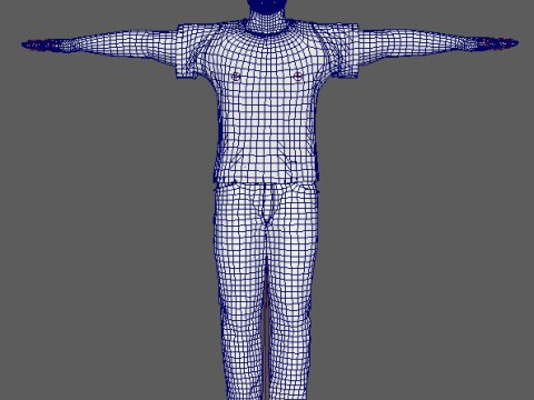 Tyson Beckford Character 3D 모델