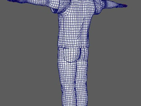 Tyson Beckford Character 3D Model