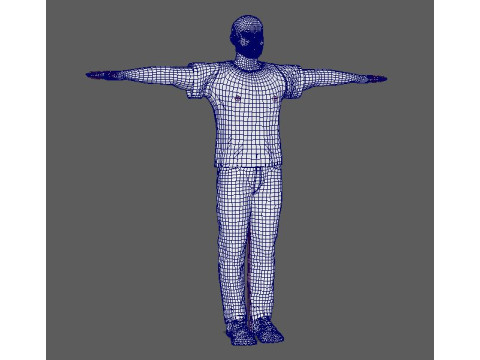 Tyson Beckford Character 3D 모델