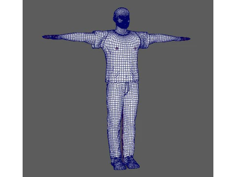 Tyson Beckford Character 3D Model