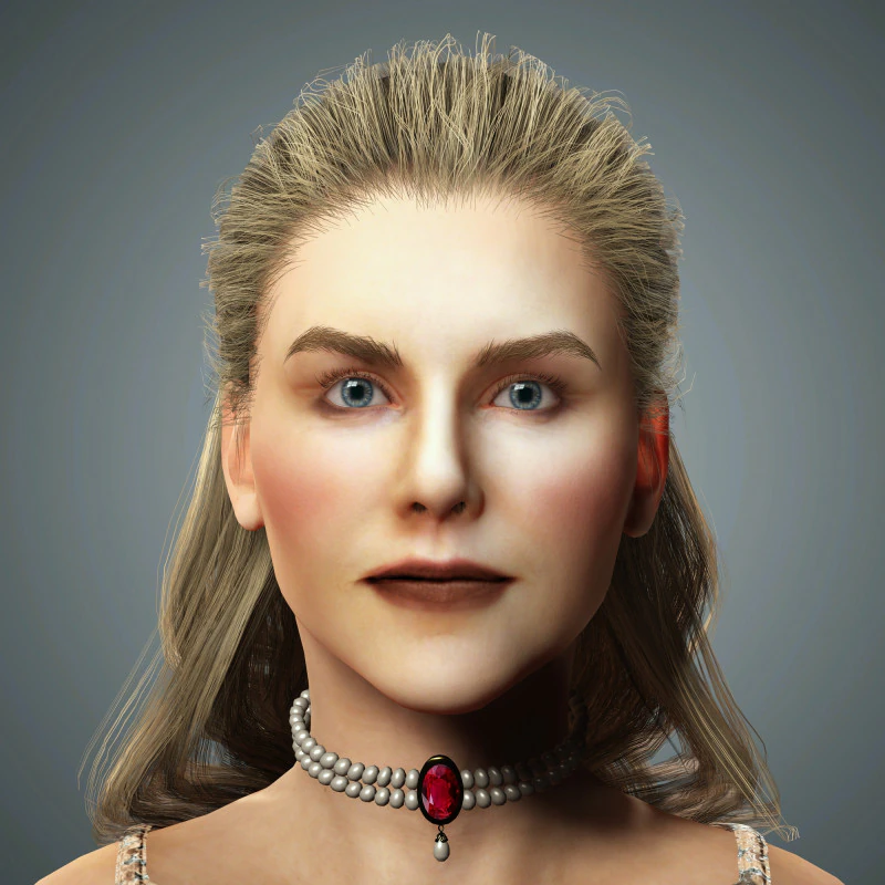 Nicole Kidman Character 3D Model .c4d .max .obj .3ds .fbx .stl .blend 
