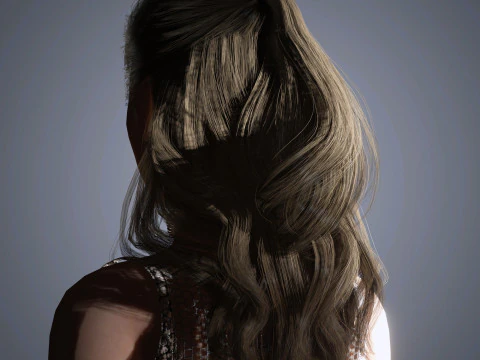 Nicole Kidman Character 3D Model