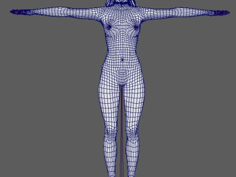 Nicole Kidman Character 3D Model