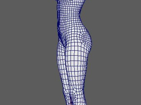 Nicole Kidman Character 3D Model