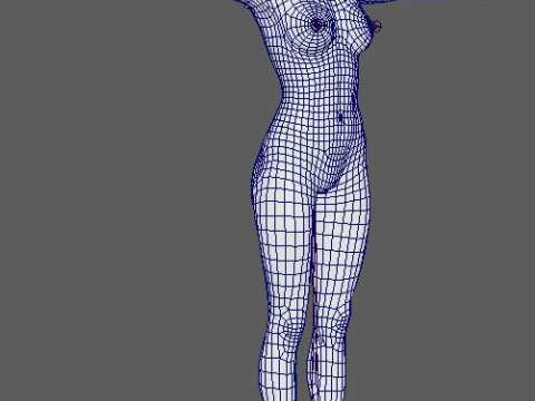 Nicole Kidman Character 3D Model