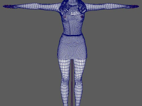 Alicia Vikander Character 3D Model