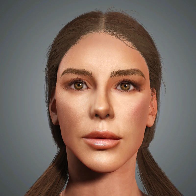 Kate Beckinsale Character 3D Model .c4d .max .obj .3ds .fbx .stl .blend 