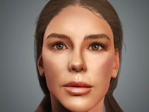 Personaggio di Kate Beckinsale Modello 3D