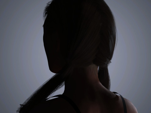 Kate Beckinsale Character 3D Model