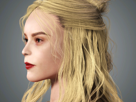 Anya Taylor-Joy Character Model 3D