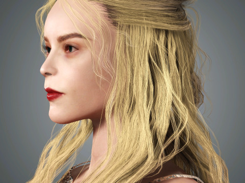 Anya Taylor-Joy Character Model 3D