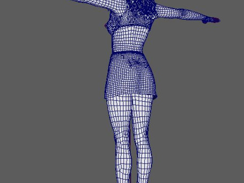Anya Taylor-Joy Character Model 3D