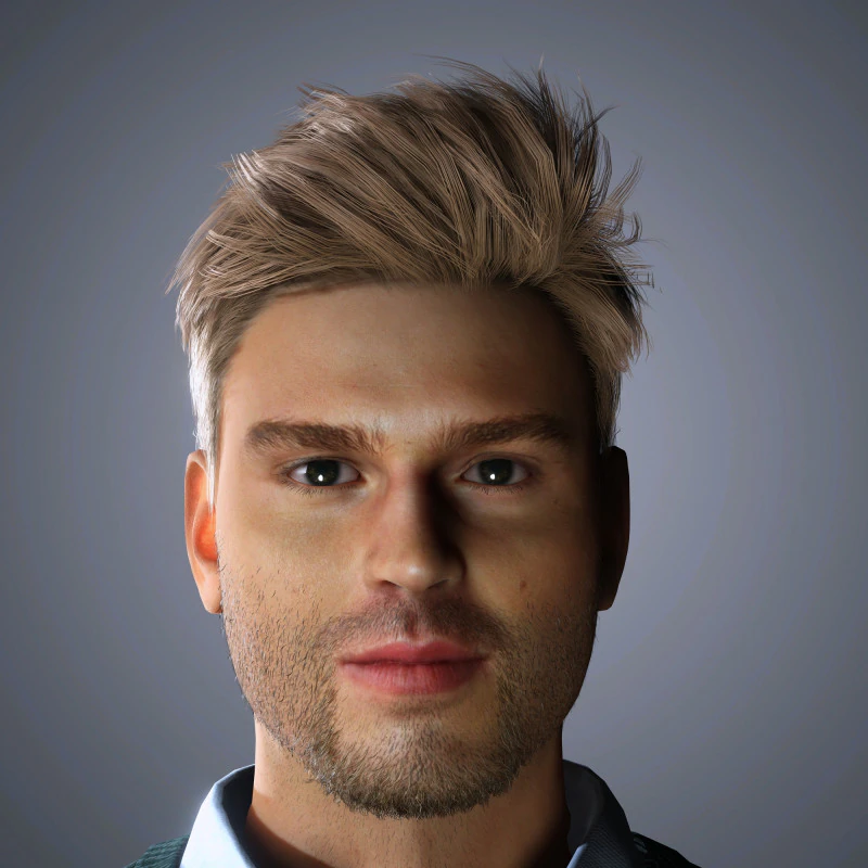 Matthew Noszka Character 3D Model .c4d .max .obj .3ds .fbx .stl .blend