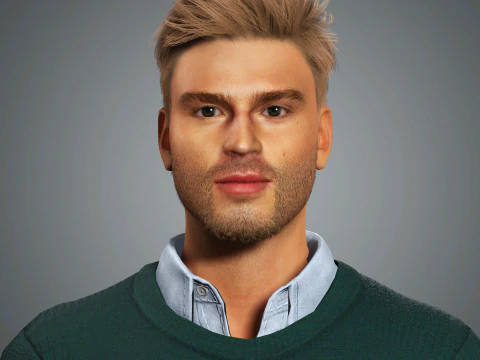 Matthew Noszka Character 3D Model