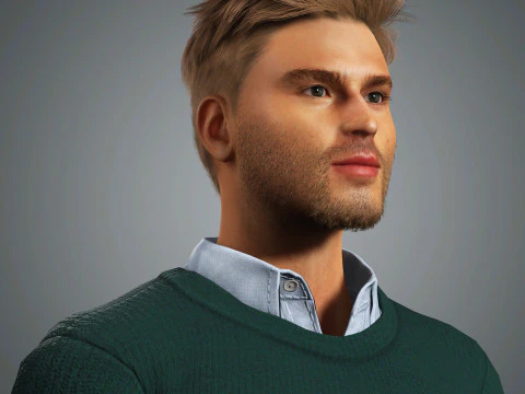 Matthew Noszka Character 3D Model