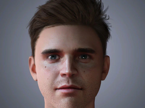 River Viiperi Character 3D Model