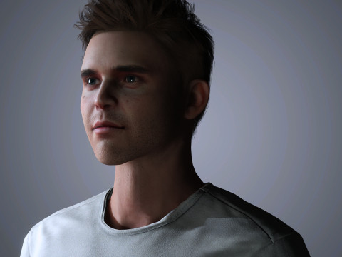 River Viiperi Character 3D Model