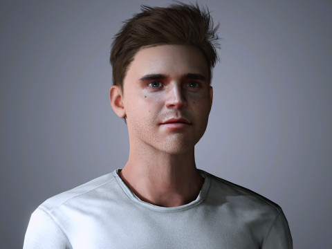 River Viiperi Character 3D Model