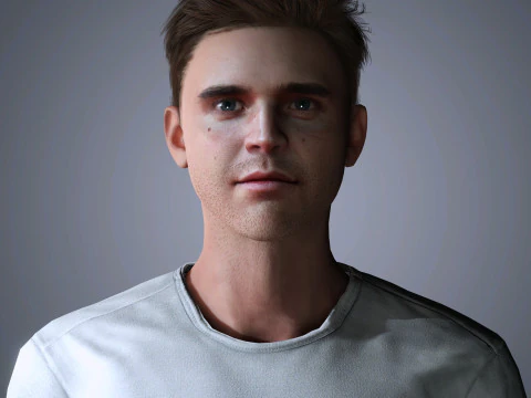 River Viiperi Character 3D Model